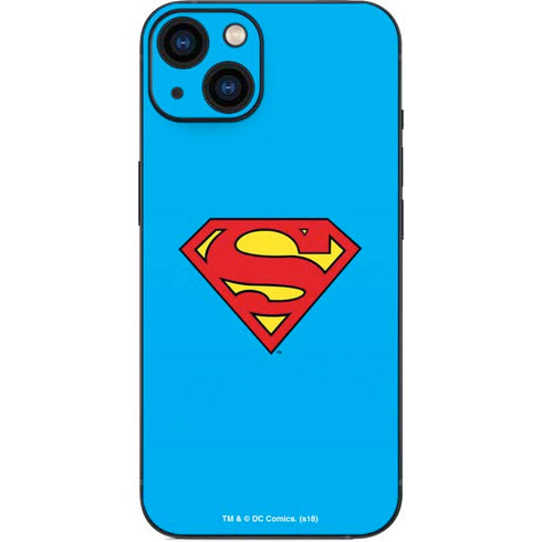 DC Comics Superman Official Logo iPhone 14 Plus Skin